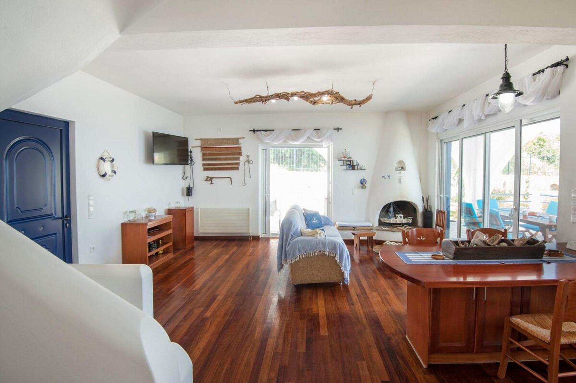 Blue Dream Seaside Villa With Superb Sea Views 키미 외부 사진